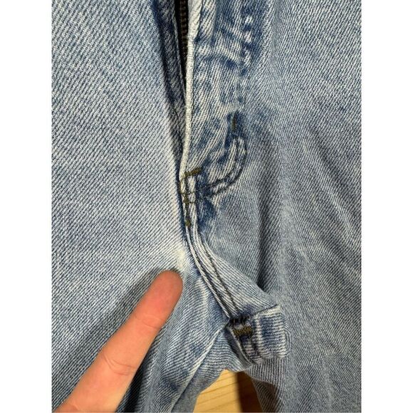 Harley-Davidson Vintage Men's Light Blue Relaxed Fit Jeans Size 36 Inseam 30 - Picture 8 of 14